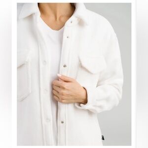ZYIA Naya White Shirt Jacket